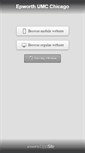 Mobile Screenshot of epworthchicago.com